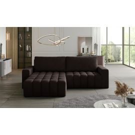 Eltap Bonett Monolith Corner Pull-Out Sofa 175x250x92cm, Brown (Bon_11) | Living room furniture | prof.lv Viss Online