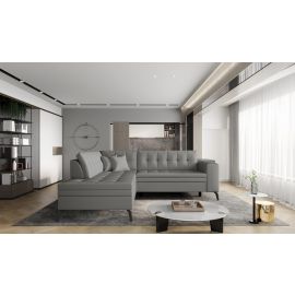 Eltap Lanvin Softis Corner Pull-Out Sofa 210x260x93cm, Grey (CO-LAN-LT-29SOF) | Sofas | prof.lv Viss Online