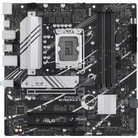 Mātesplate Asus Prime A D4 MicroATX, Intel B760, DDR4 (90MB1D00-M0EAY0) | Asus | prof.lv Viss Online
