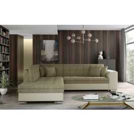 Eltap Pieretta Berlin/Soft Corner Pull-Out Sofa 58x260x80cm, Beige (Prt_17) | Corner couches | prof.lv Viss Online