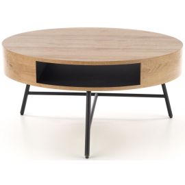 Halmar Camila Coffee Table 80x41cm Oak/Black | Coffee tables | prof.lv Viss Online