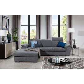 Eltap Trevisco Omega Corner Pull-Out Sofa 216x272x100cm, Grey (Tre_49) | Corner couches | prof.lv Viss Online
