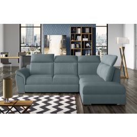 Eltap Loreto Solar Corner Pull-Out Sofa 60x260x102cm, Blue (Lor_68) | Living room furniture | prof.lv Viss Online