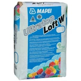 Mapei Ultratop Loft W Single-component Fine Fraction Cement-based Self-leveling Compound, Natural Brown, 20kg (5S80320) | Mapei | prof.lv Viss Online