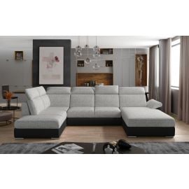 Eltap Evanell Berlin/Soft Corner Pull-Out Sofa 216x336x102cm, Grey (Evl_35) | Living room furniture | prof.lv Viss Online