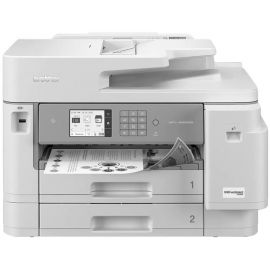 Бро́сер MFC-J5955DW Многофункциональный цветной принтер с чернилами, белый (MFCJ5955DWRE1) | Многофункциональные принтеры | prof.lv Viss Online