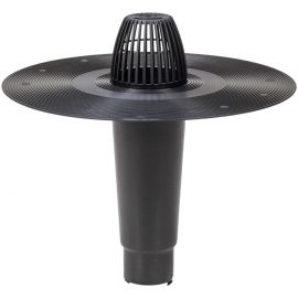 Вентилятор Vilpe CM 75 черный/RAL9005 | Покрытия для крыш | prof.lv Viss Online