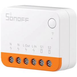 Viedais slēdzis Sonoff Mini R4 Balts | Умные переключатели, контроллеры | prof.lv Viss Online