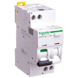 Schneider Electric Acti9 iDPN N Vigi Combined Residual Current Circuit Breaker 2-pole, C curve, 30mA, AC | Leakage power switches | prof.lv Viss Online