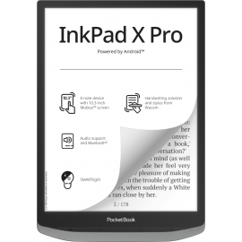 E-Grāmatu Lasītājs PocketBook InkPad X Pro 32GB Pelēks (PB1040D-M-WW) | E-book readers | prof.lv Viss Online