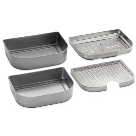 Weber Tvaicēšanas Trauku Komplekts 33x9.6x24.5cm (6614) | Grilu piederumi | prof.lv Viss Online