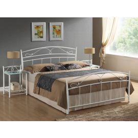 Кровать-диван Signal Siena 140x200 см, без матраса, белая | Металлические кровати | prof.lv Viss Online