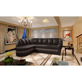 Угловой диван Eltap Benano 180x250x85см, левый угол, черный (B038) | Угловые диваны | prof.lv Viss Online