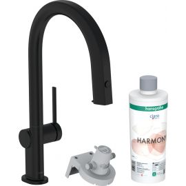 Hansgrohe Aqittura M91 FilterSystem 210 Kitchen Faucet with Pull-Out Spray | Faucets | prof.lv Viss Online