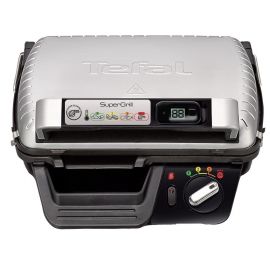 Tefal Electric Grill SuperGrill GC451B12 Black/Silver | Garden barbecues | prof.lv Viss Online