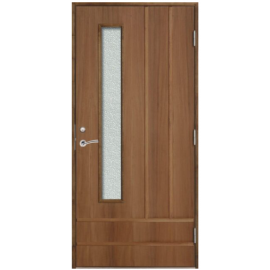 Viljandi Cecilia VU-T1 1R Exterior Door, Brown, 988x2080mm, Right-handed (13-00007) | Exterior doors | prof.lv Viss Online