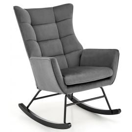 Halmar Basalt Relaxing Chair Grey | Rocking chairs | prof.lv Viss Online