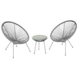 Home4you Como Balcony Set Grey | Outdoor furniture sets | prof.lv Viss Online