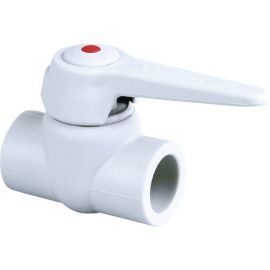 Pipelife PPR Вентиль для холодной воды Белый | Плавкие пластиковые трубы и фитинги | prof.lv Viss Online