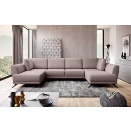 Eltap Larco Gojo Corner Pull-Out Sofa 191x362x90cm, Pink (CO-LA-101GO) | Sofas | prof.lv Viss Online