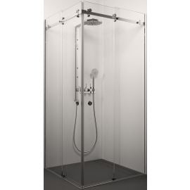 Glass Service Sabrina 70x70cm H=200cm Square Shower Enclosure Transparent Chrome (70x70SAB) | Shower cabines | prof.lv Viss Online