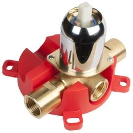 Herz Fresh 367 Thermostatic Mixing Valve Component (1 outlet) chrome (UH00367) | Under wall mixer parts | prof.lv Viss Online
