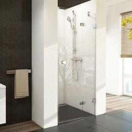 Ravak Brilliant 100cm H=195cm BSD2 100 A-R Shower Door, Right Side, Transparent Chrome (Without installation kit B SET) (0UPAAA00Z1) | Shower doors and walls | prof.lv Viss Online