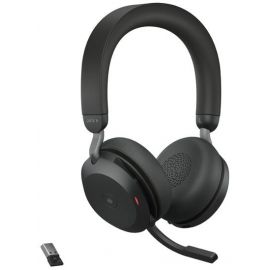 Jabra Evolve2 75 Link380a MS Stereo Wireless Headset Black (27599-999-999) | Headphones | prof.lv Viss Online