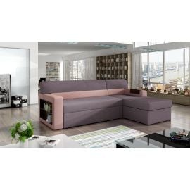 Eltap Rico Soro/Soro Corner Pull-Out Sofa 55x250x85cm Violet (R24) | Upholstered furniture | prof.lv Viss Online