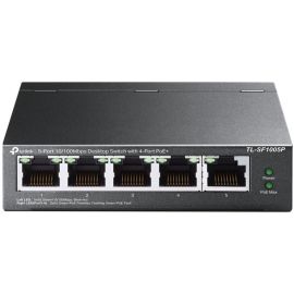 TP-Link TL-SF1005P Switch Black | Commutators | prof.lv Viss Online
