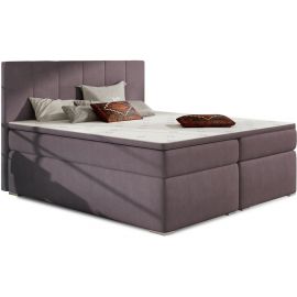 Eltap Bolero Soro Folding Bed 205x180x126cm, With Mattress, Violet 65 (BB08_1.8) | Beds with mattress | prof.lv Viss Online