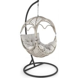 Halmar Rasmus Garden Rocking Chair Grey (V-CH-RASMUS-FOT) | Hanging swing chairs | prof.lv Viss Online