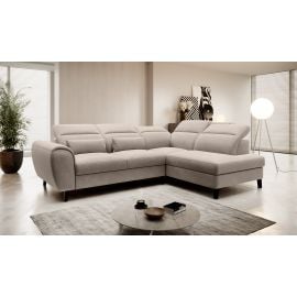 Eltap Noble Corner Pull-Out Sofa 201x255x100cm, Beige (CO-NOB-RT-18SO) | Living room furniture | prof.lv Viss Online