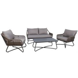 Home4You Andros Garden Furniture Set Dark Grey | Outdoor furniture sets | prof.lv Viss Online