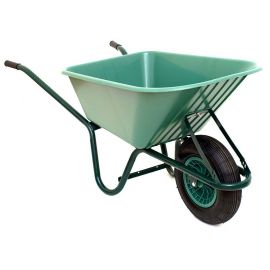 Garden Cart 120l Green (1042) | Wheelbarrow | prof.lv Viss Online