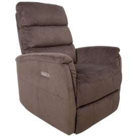 Кресло для отдыха Home4You Barclay, коричневое | Мебель для гостиной | prof.lv Viss Online