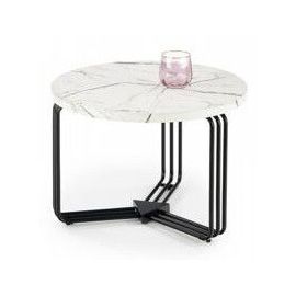 Halmar Antique Stone Coffee Table, 55x55x41cm, White (V-CH-ANTICA-M-LAW) | Coffee tables | prof.lv Viss Online