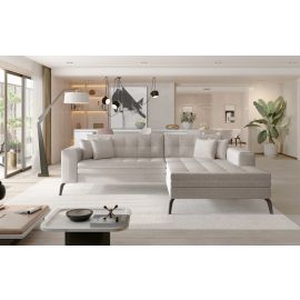 Eltap Solange Corner Pull-Out Sofa Cover 196x292x80cm, Beige (Sol_28) | Corner couches | prof.lv Viss Online
