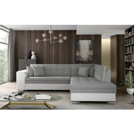 Eltap Pieretta Sawana/Soft Corner Pull-Out Sofa 58x260x80cm, Grey (Prt_64) | Corner couches | prof.lv Viss Online
