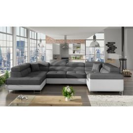 Eltap Letto Sawana/Soft Corner Pull-Out Sofa 58x340x90cm, Grey (Le_16) | Sofas | prof.lv Viss Online