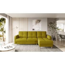 Eltap Roxi Cloud Corner Pull-Out Sofa 165x240x90cm, Yellow (CO-ROX-U-45NU) | Sofas | prof.lv Viss Online