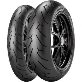 Pirelli Diablo Rosso II Motorcycle Tire for Touring Sport, Rear 200/50R17 (2322000) | Motorcycle tires | prof.lv Viss Online