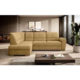 Eltap Siber Cloud Corner Pull-Out Sofa 186x270x93cm, Yellow (CO-SIB-LT-45NU) | Corner couches | prof.lv Viss Online