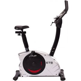 Christopeit Sport ET6 Pro Vertical Exercise Bike Black/Red/Grey (CH2003) | Exercise machines | prof.lv Viss Online