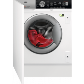 AEG L8FBE48SI Built-In Washing Machine With Front Load White | Iebūvējamās veļas mašīnas | prof.lv Viss Online