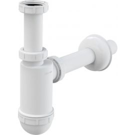 Алька A430 Сифон для раковины ванной комнаты 32 мм белый (2101100) | Сифоны для раковин | prof.lv Viss Online