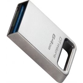 USB Zibatmiņa Kingston DataTraveler Micro 3.2, Sudraba | Kingston | prof.lv Viss Online