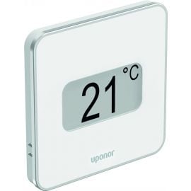 Uponor Smatrix Base Room Thermostat D+RH T-149 BUS White (1087813) | Regulators, valves, automation | prof.lv Viss Online