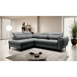 Eltap Noble Vero Corner Pull-Out Sofa 201x255x100cm, Grey (CO-NOB-LT-05VER) | Living room furniture | prof.lv Viss Online