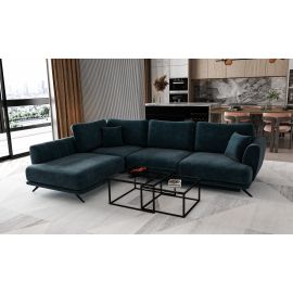 Eltap Larde Cloud Corner Pull-Out Sofa 191x276x90cm, Blue (CO-LAR-LT-40NU) | Living room furniture | prof.lv Viss Online